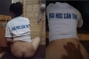 Sinh viên ĐH Cần Thơ lộ clip sex làm tình cực đỉnh